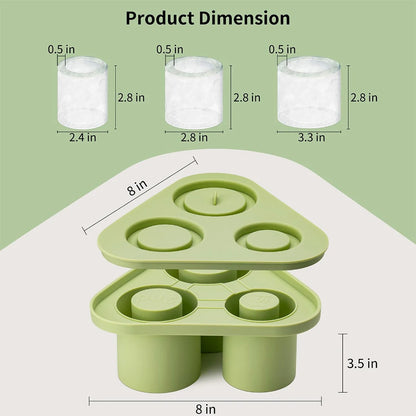 Moldes de silicona para cubitos de hielo